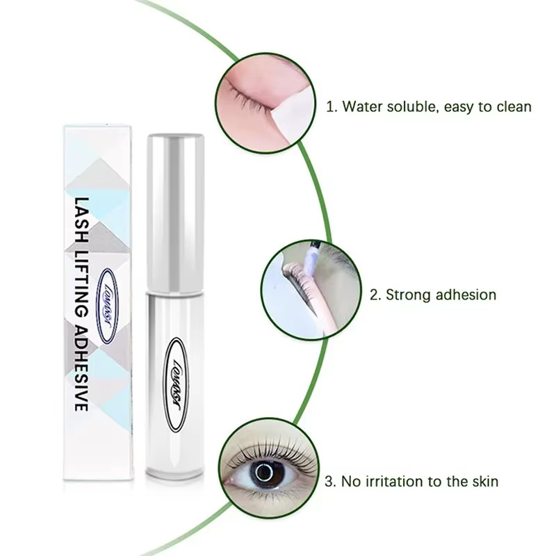 1Pc coréen Curling cils colle spéciale cils épais liquide Transparent colle fixe Perm Pestanas adhés