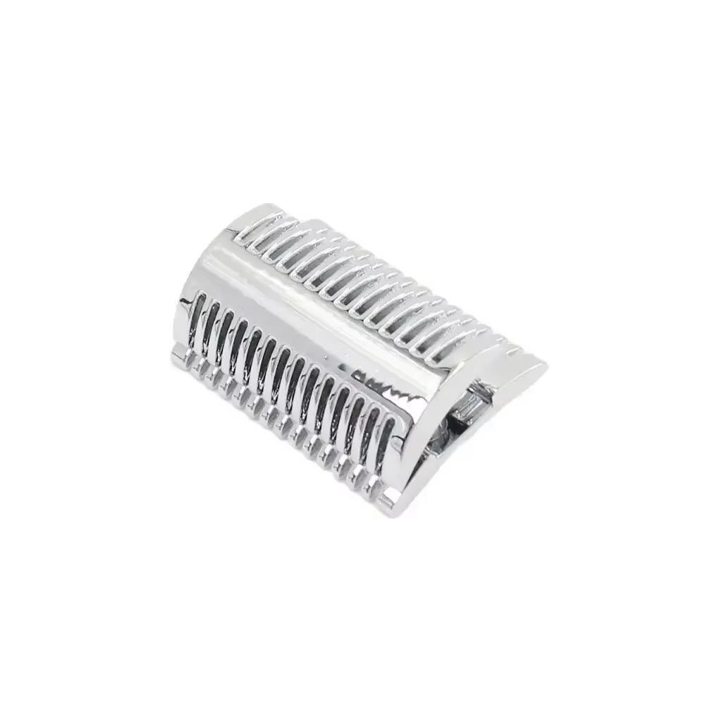 Tête de rasoir de sécurité pour hommes Yaqi Chrome Mellon pour raser les rasoirs