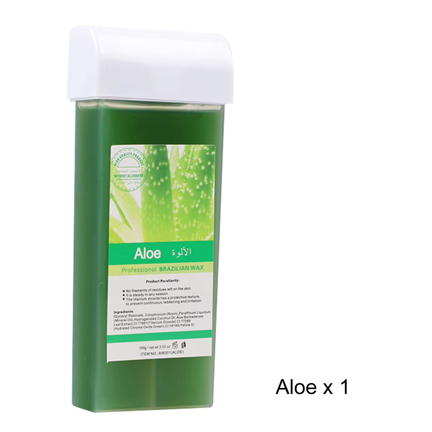 Kit d'épilation à la cire roll-on unisexe à l'aloe vera 2026 avec chauffe-cire, cartouche chauffante