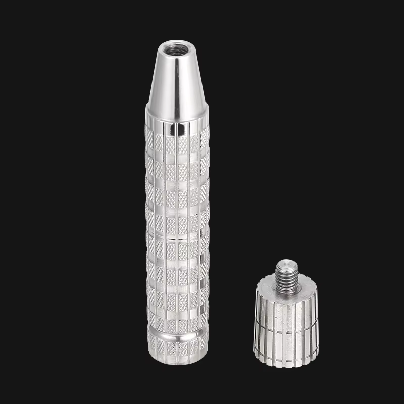 Accessoires de rasoir manuel pour hommes, poignée de rasoir de sécurité à Double bord en acier inoxy