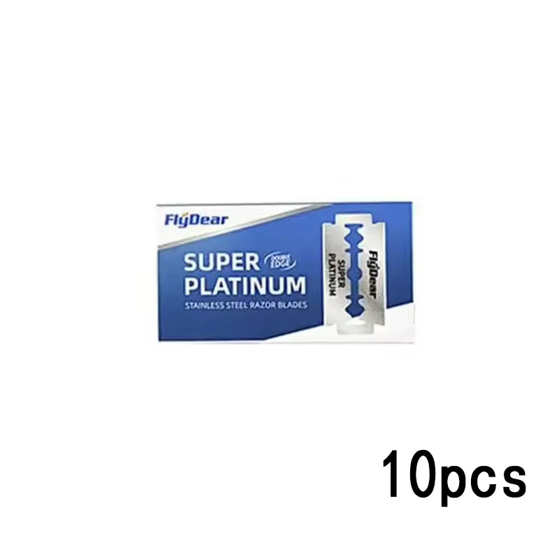 Lames de rasoir pour rasoir à Double tranchant, lames en acier inoxydable utilisées pour couteau pli
