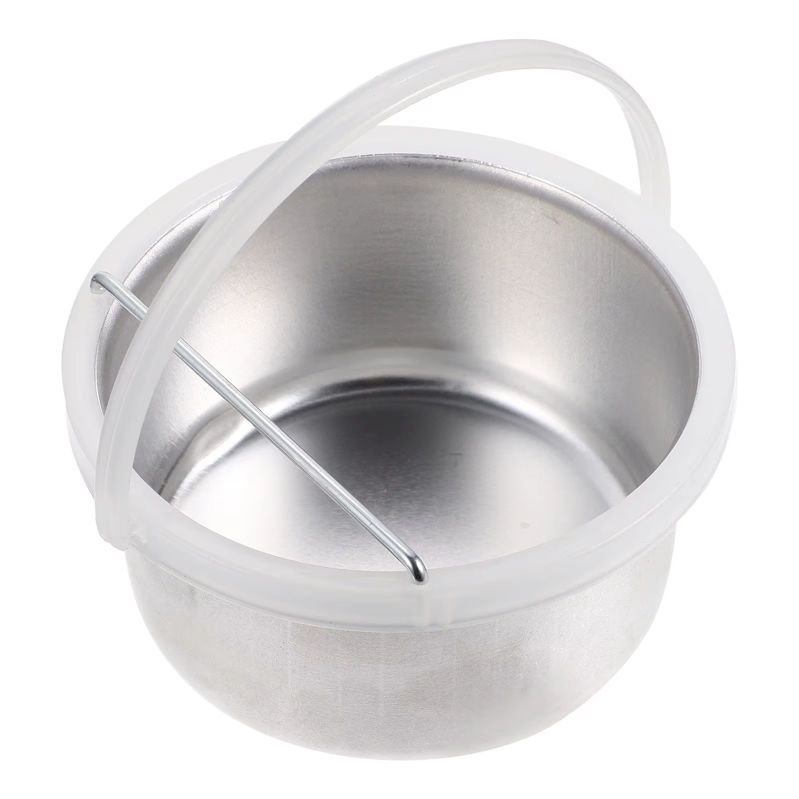 Petit chauffe-cire pour l'épilation, avec bol en aluminium antiadhésif intérieur pour la fusion des 
