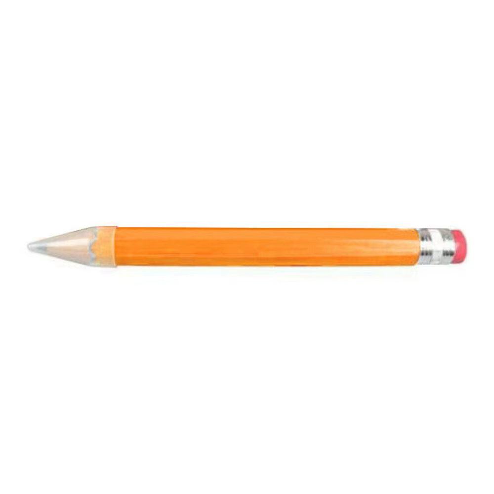 Grand crayon en bois de 35cm avec gomme pour artiste peintre, fourniture scolaire et de bureau, idée
