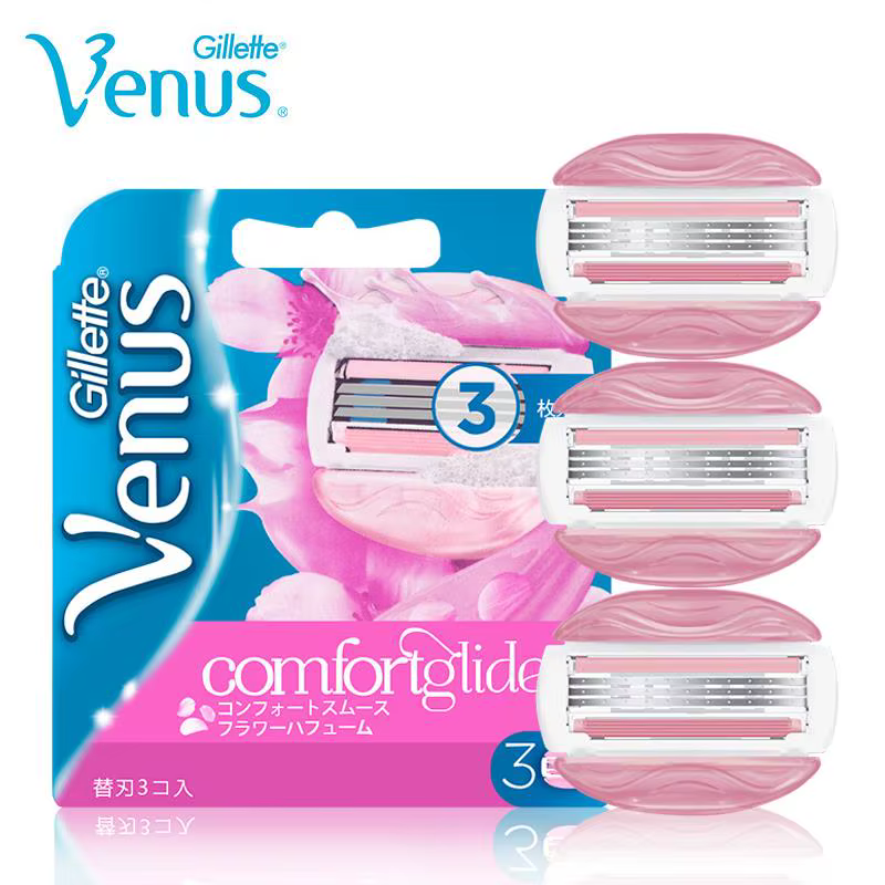 Gillette Venus lame de rasoir 3 couches têtes de lame de rasoir remplacement barre de savon Spa inté