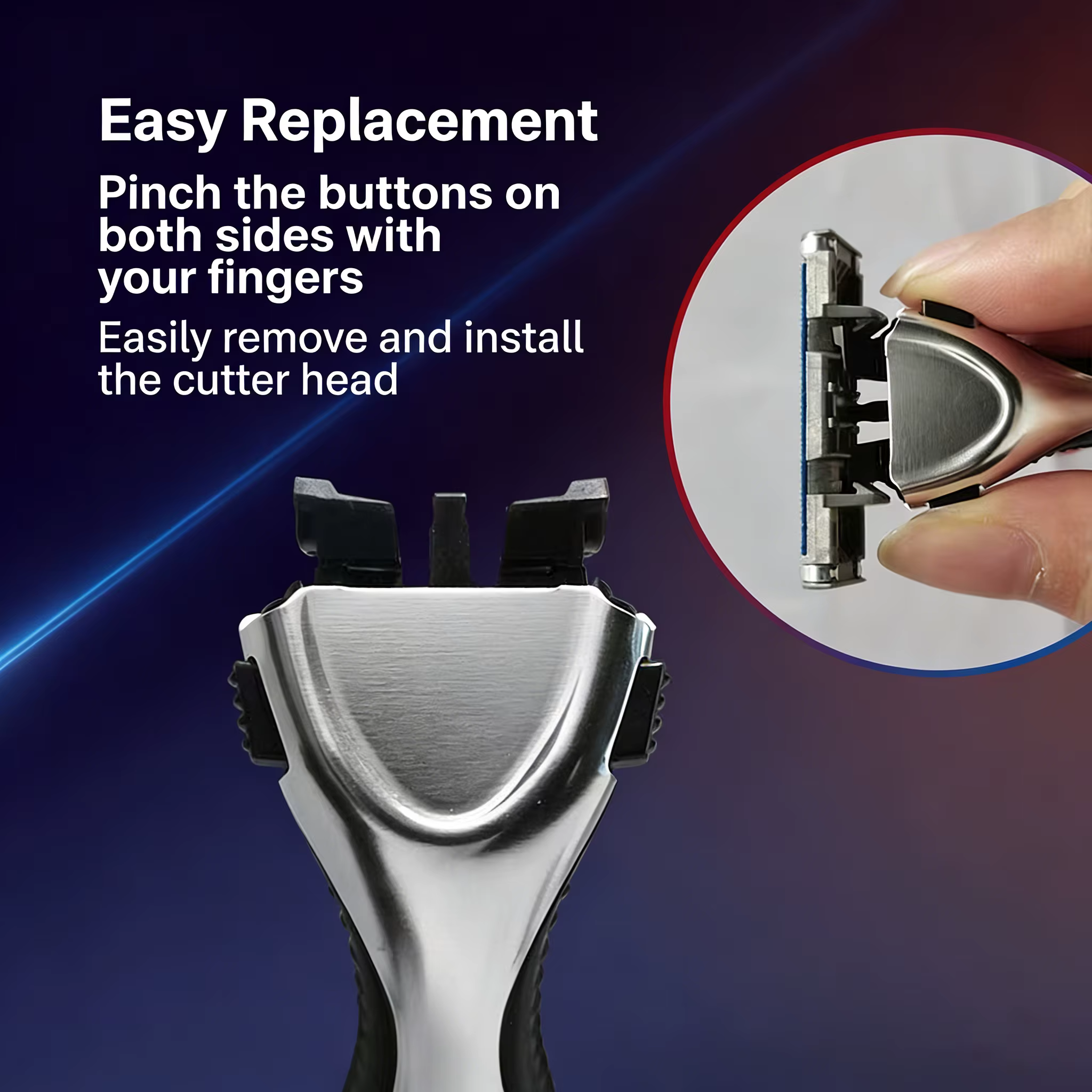 Lames de rasoir de rechange Gillette Vector 3 Premium pour rasoirs de sécurité, pour hommes, épilati