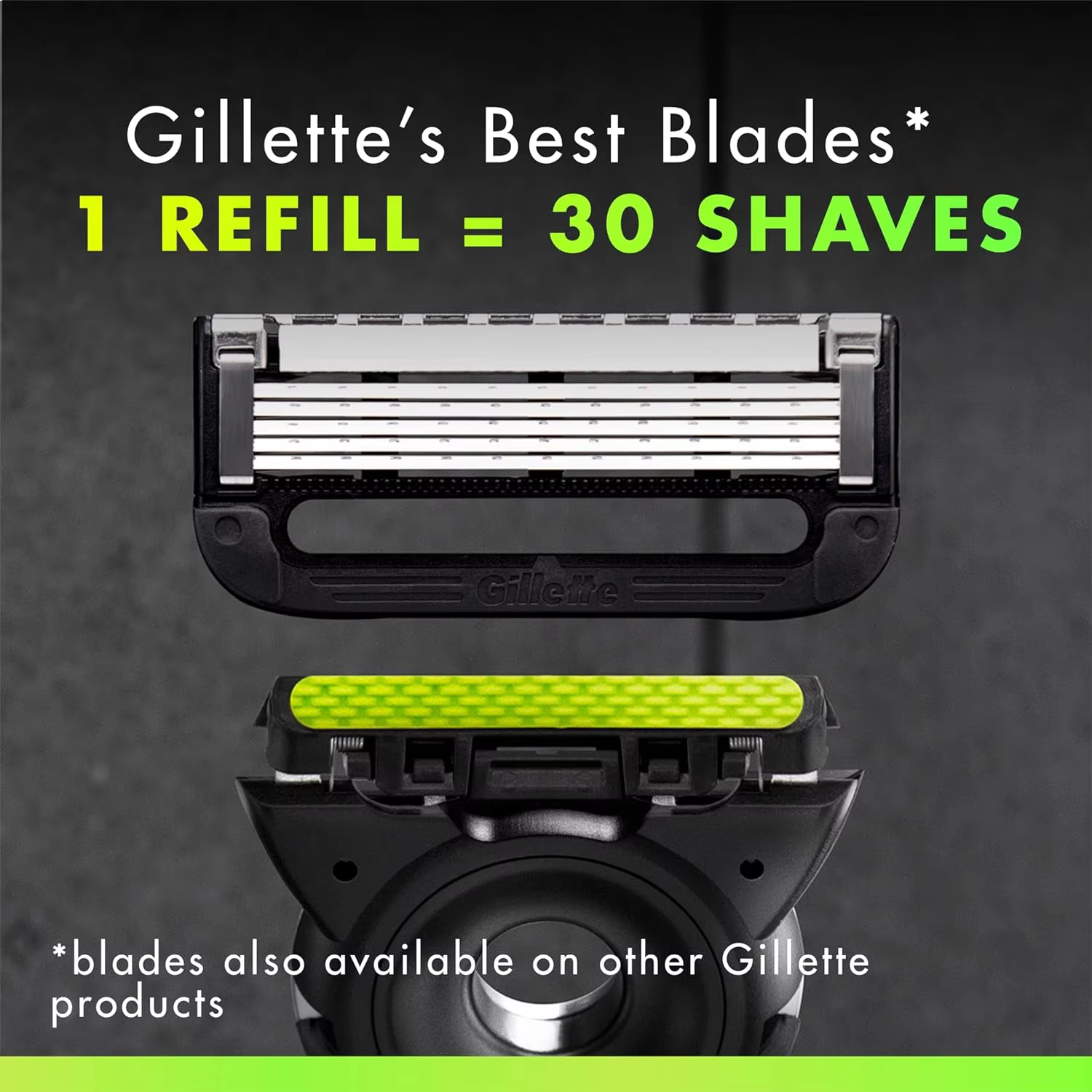 Lames de rasoir pour hommes Gillette Labs compatibles avec le rasoir Gillette Labs - 4/8 cartouches