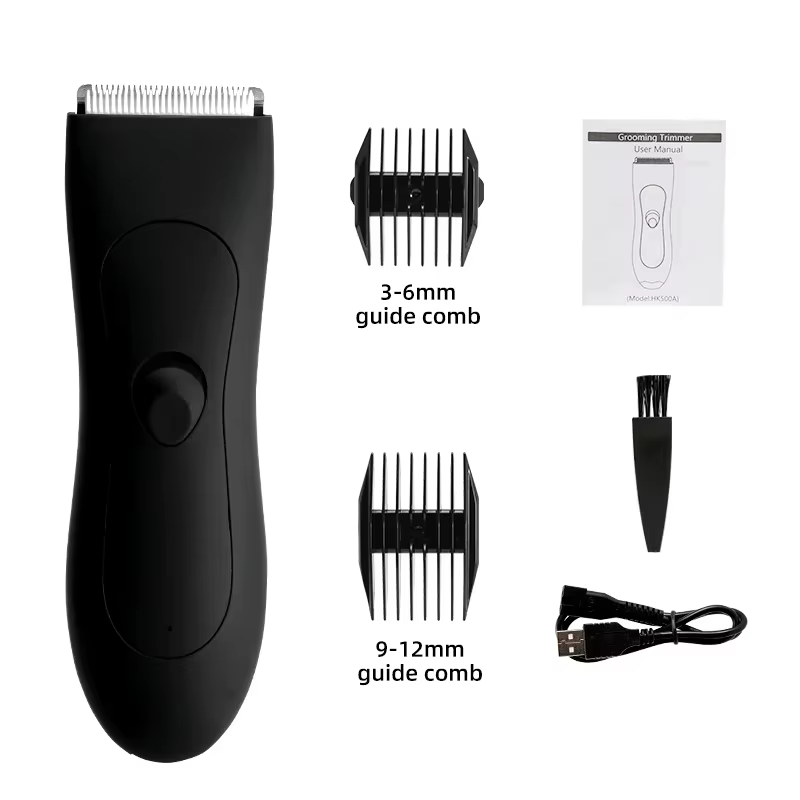 Tondeuse corporelle pour hommes et femmes, rasoir pour poils du corps, du maillot et des parties int