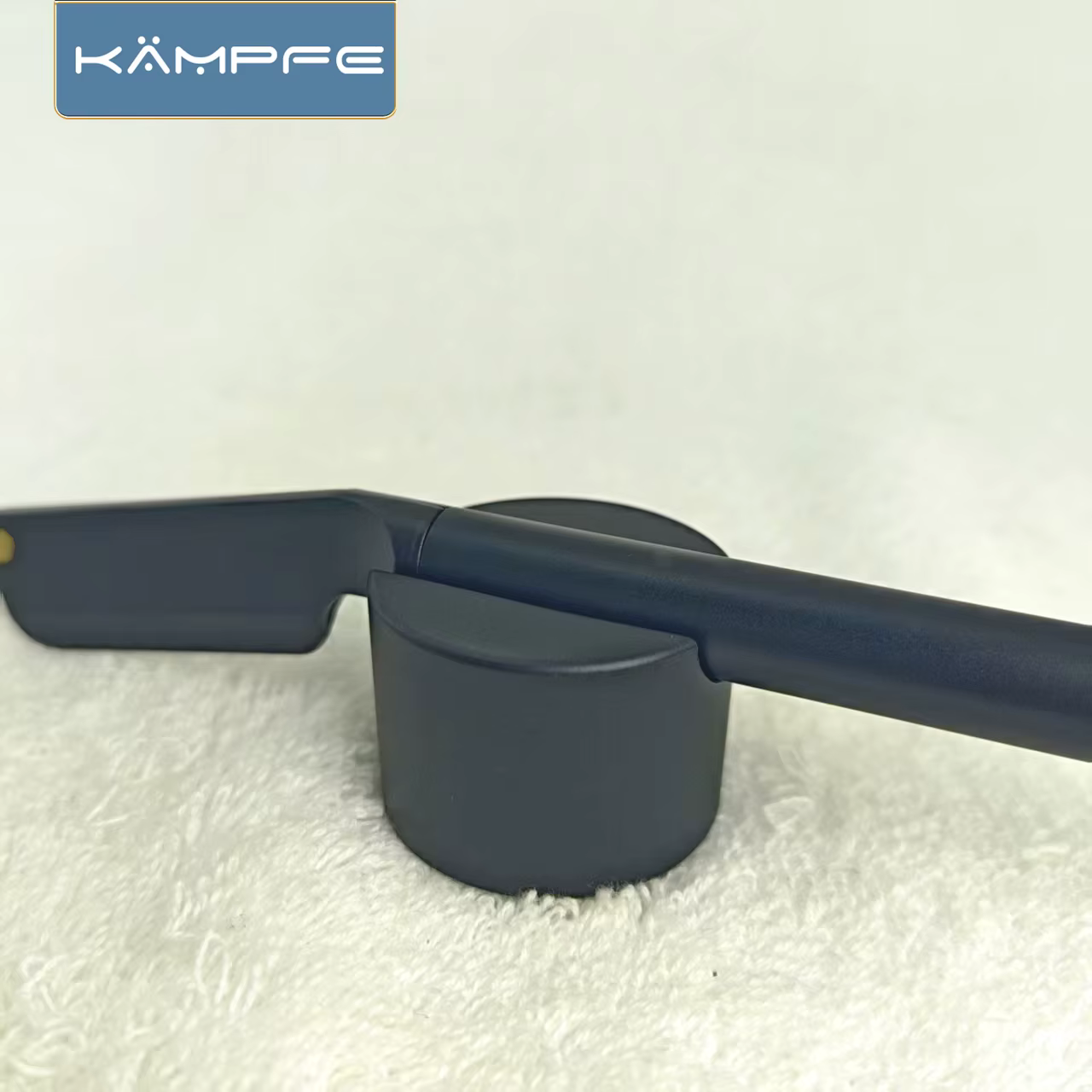 Rasoirs classiques manuels KAMPFE, usinage CNC de sécurité de l'aluminium, pour la barbe et le coiff
