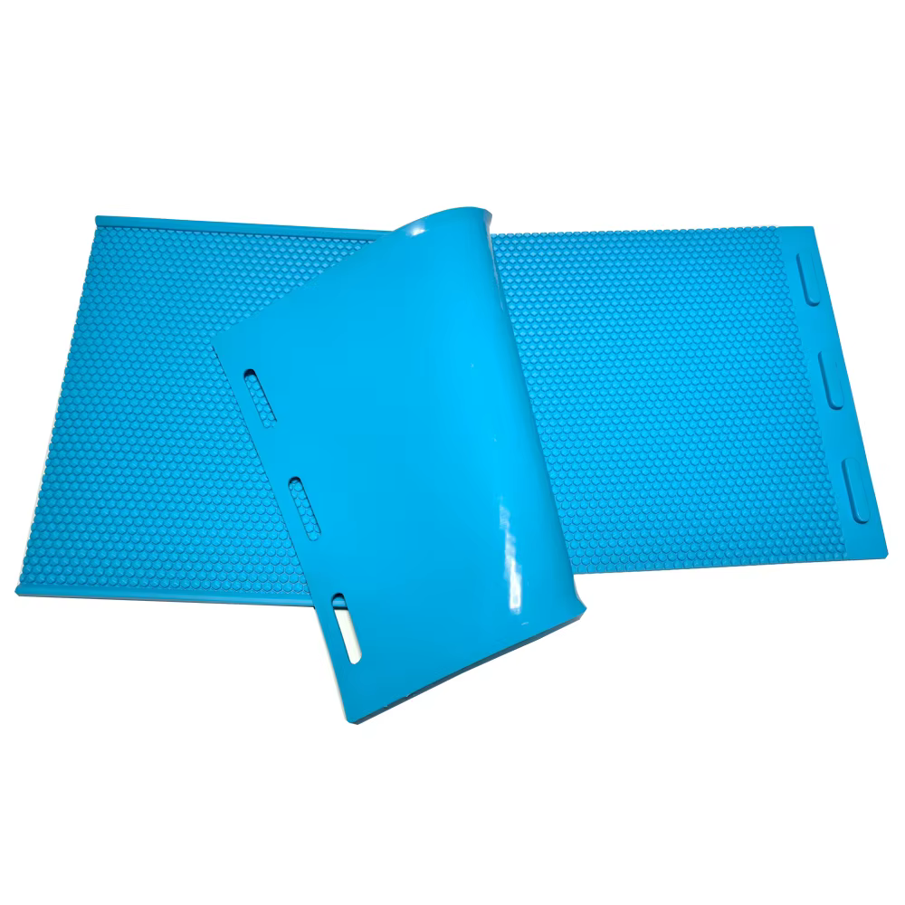 Apiculture Silicone cire d'abeille nid d'abeille moule cire Flexible pour Machine fond de teint feui