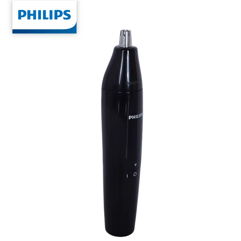 Tondeuse à nez Philips NT1620 pour hommes, lame rotative à 360 degrés, sans traction, lavable et res