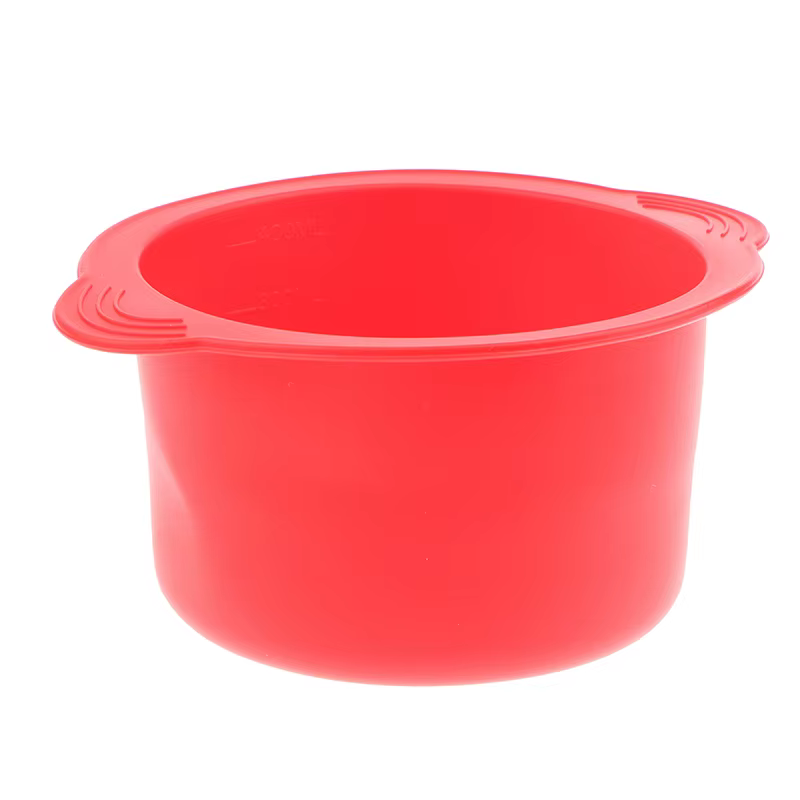 Bols de remplacement en silicone avec remuer, chauffe-cheveux, antiadhésif, chauffant, beauté