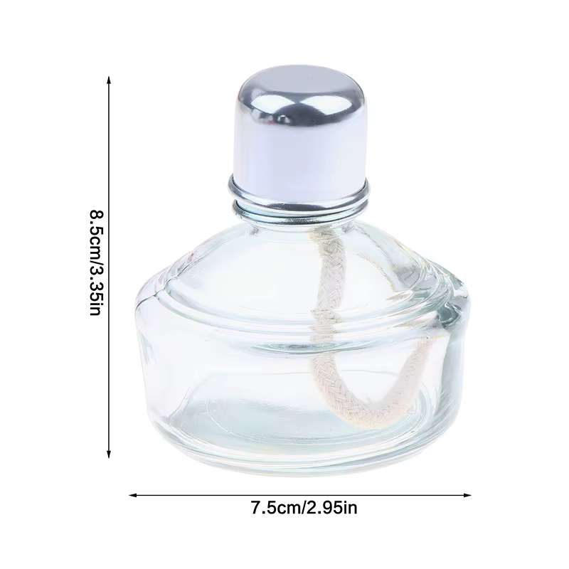 Lampe à alcool dentaire, brûleur de type cire chimique, chauffe-verre, bouteille en verre, mèche rég