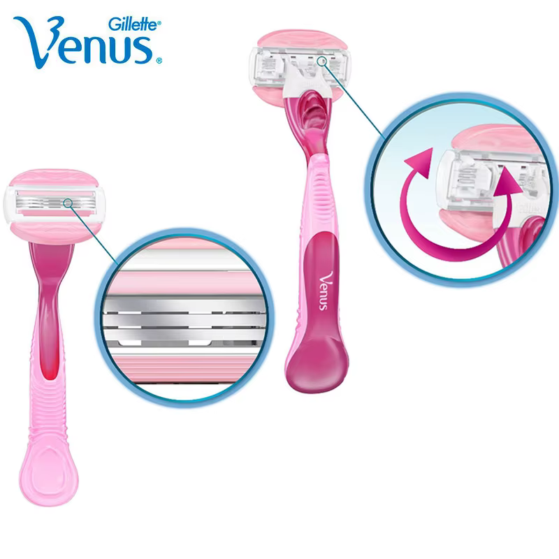 Gilette – Rasoir Gilette Venus lubrifié