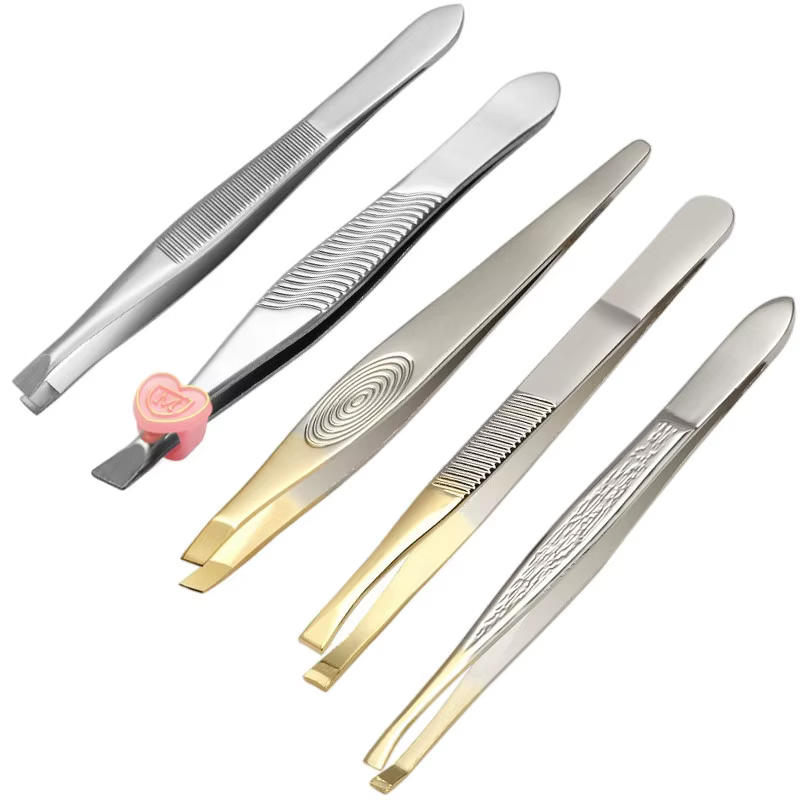 EyebloggTweezer-Pince à épiler en acier inoxydable