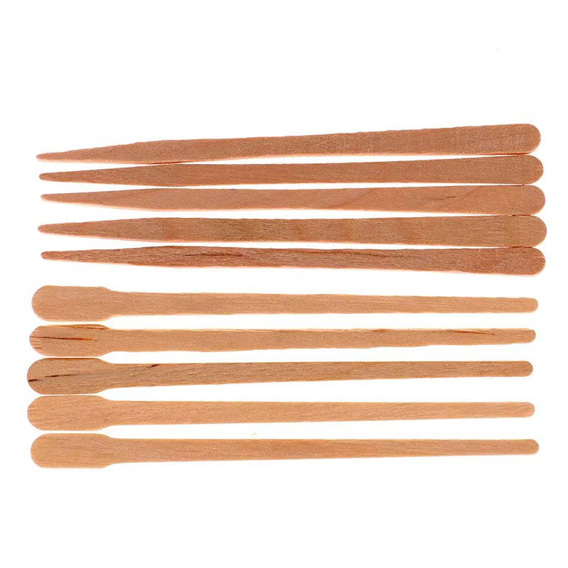 Spatules en bois jetables pour femmes