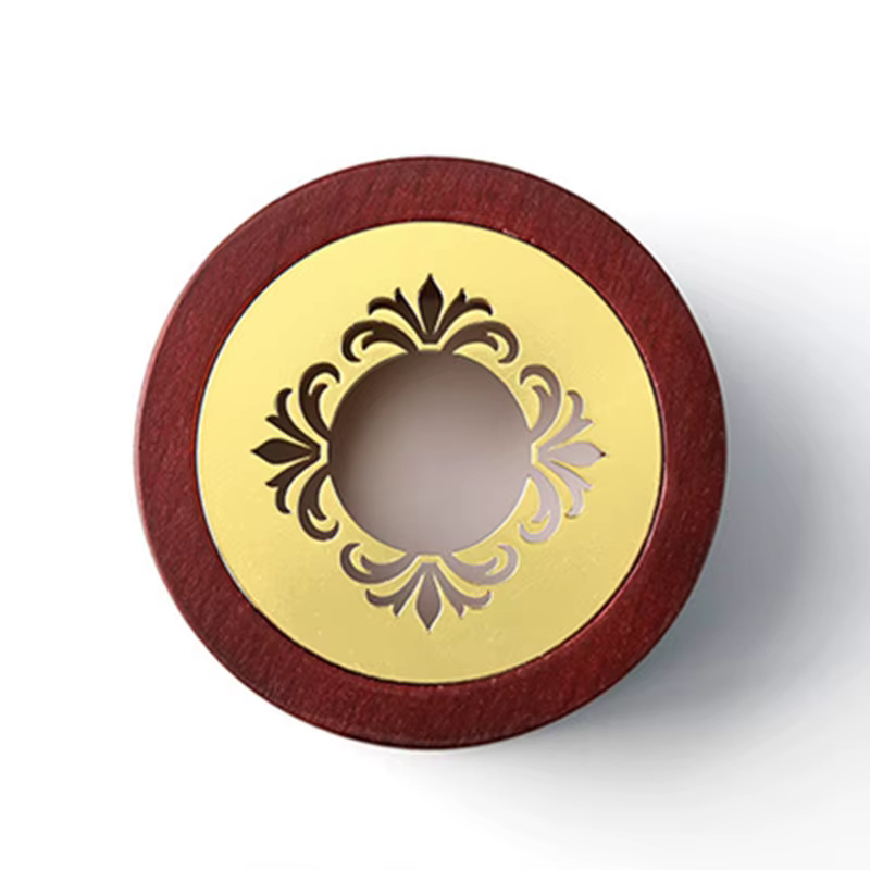 Four à cire de scellage du bois/outil de cuillère joints de cire rétro chauffe-cire décoratif Pot de cire perles bâton chauffant bricolage artisanat tampon de cire