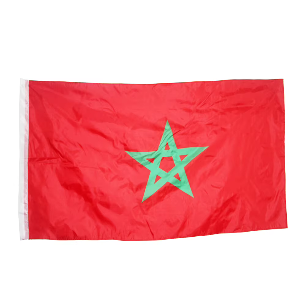 Candway 90x 60 CM drapeau du royaume du marocain marocain décoratif pour la décoration