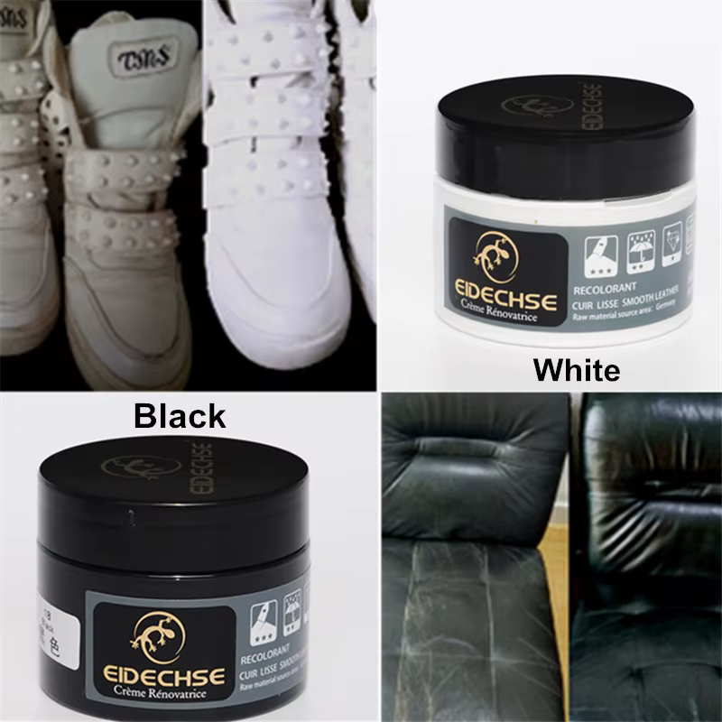 Kit de réparation de vinyle et cuir de voiture, nettoyant pour peinture du cuir, pour siège automobile, canapé, réparation du cuir, manteaux, trous, fissures, liquide sans chaleur
