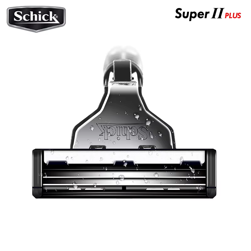 6 lames + 1 rasoir Original Schick Super 2 PLUS visage
