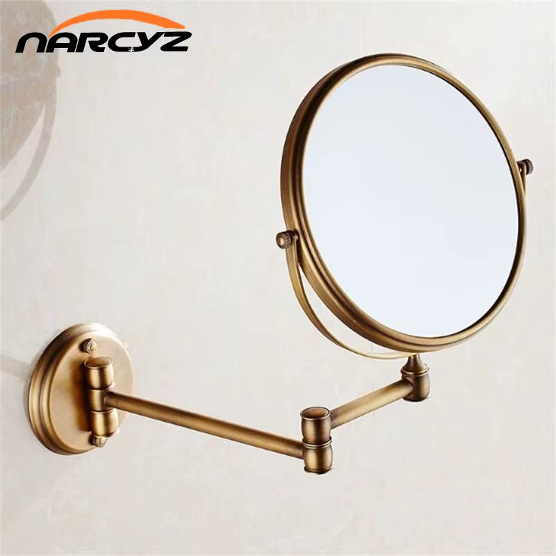 HOMakeup-Miroirs de Bain Grossissants 3 x Miroir de Rasage Pliant