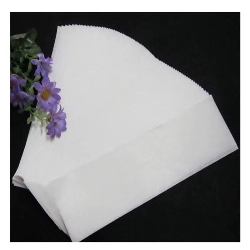 100 pièces épilation non tissé corps tissu cheveux enlever cire rouleaux de papier