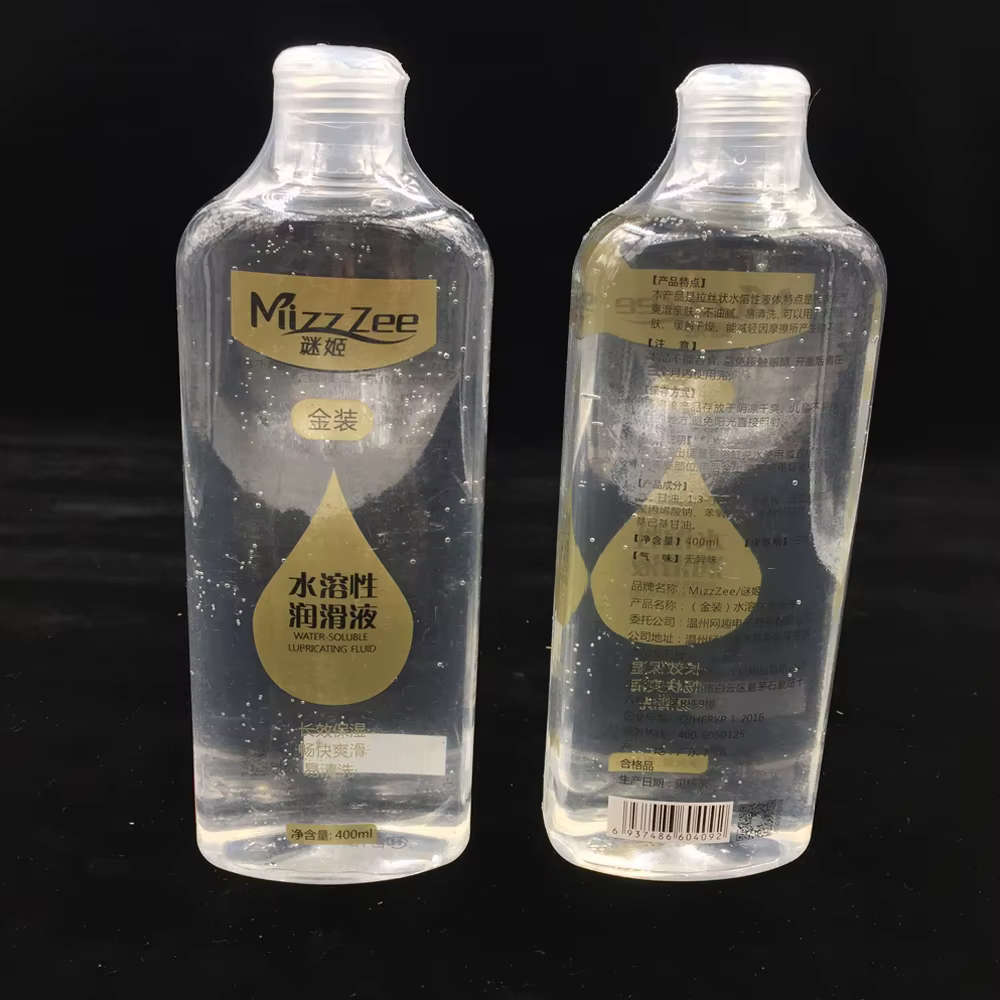 MizzZee – lubrifiant doré amélioré de 400ML, Gel de massage pour l'apaisement sexuel, lubrification anale, produits intimes, jouet sexuel pour adultes