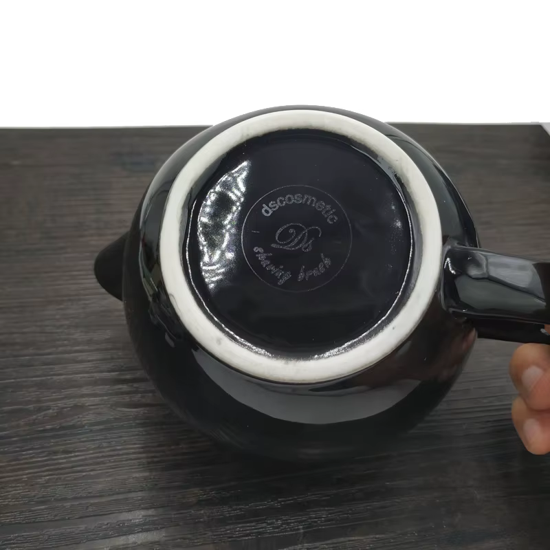 Dscosmetic Tasse à raser en poterie artisanale de grande taille