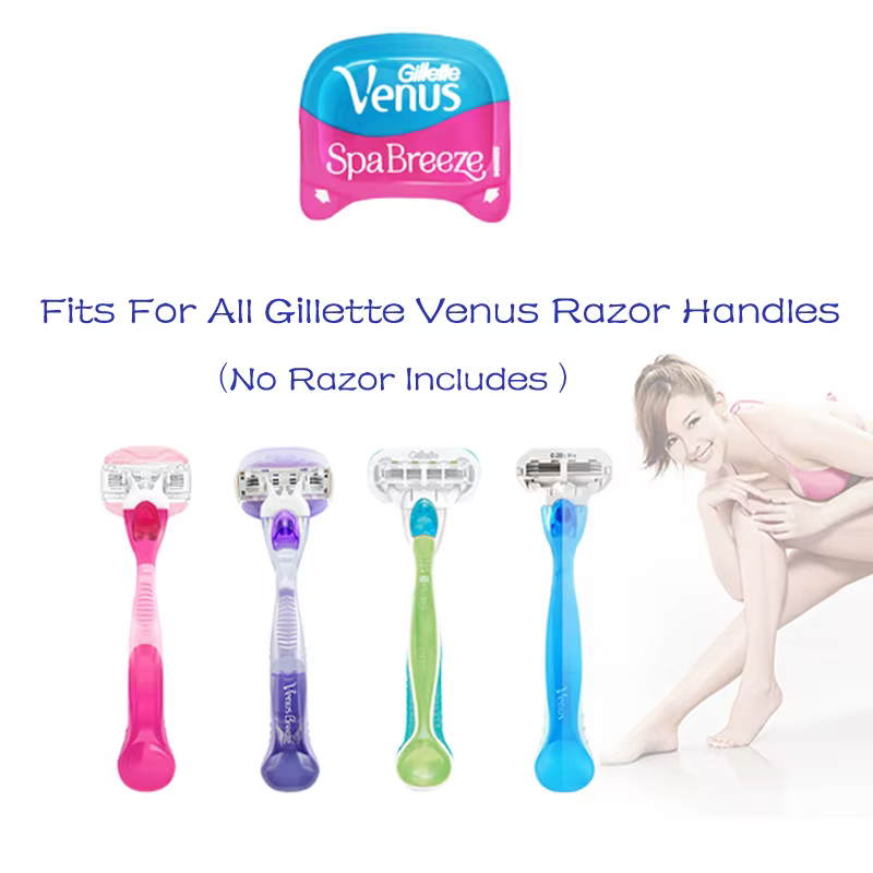 Lames de rasoir de rechange Gillette Venus Spa Breeze pour l'épilation féminine