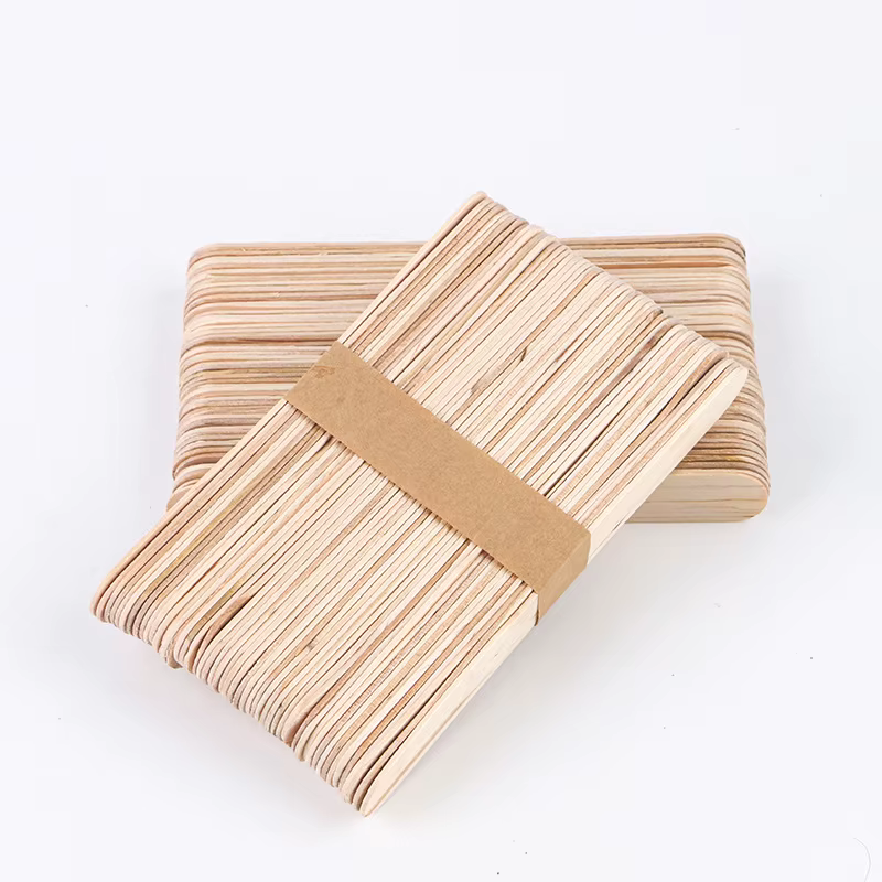 50/20/10 pièces jetable en bois cire bâton