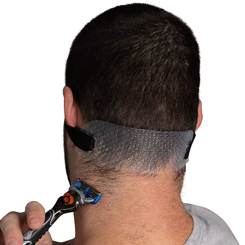 Gabarit de rasage à encolure réglable et Guide de coupe de cheveux