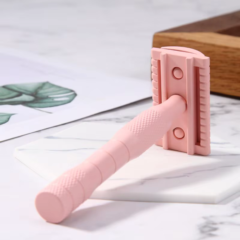 YAQI Rasoir de sécurité pour femme de couleur rose pour homme