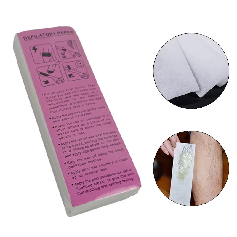 Bandes de cire pour épilation