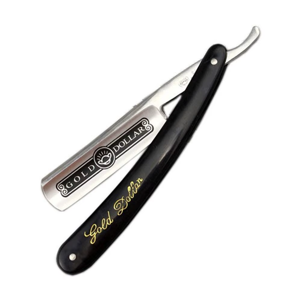 Rasoir droit manuel pour barbier