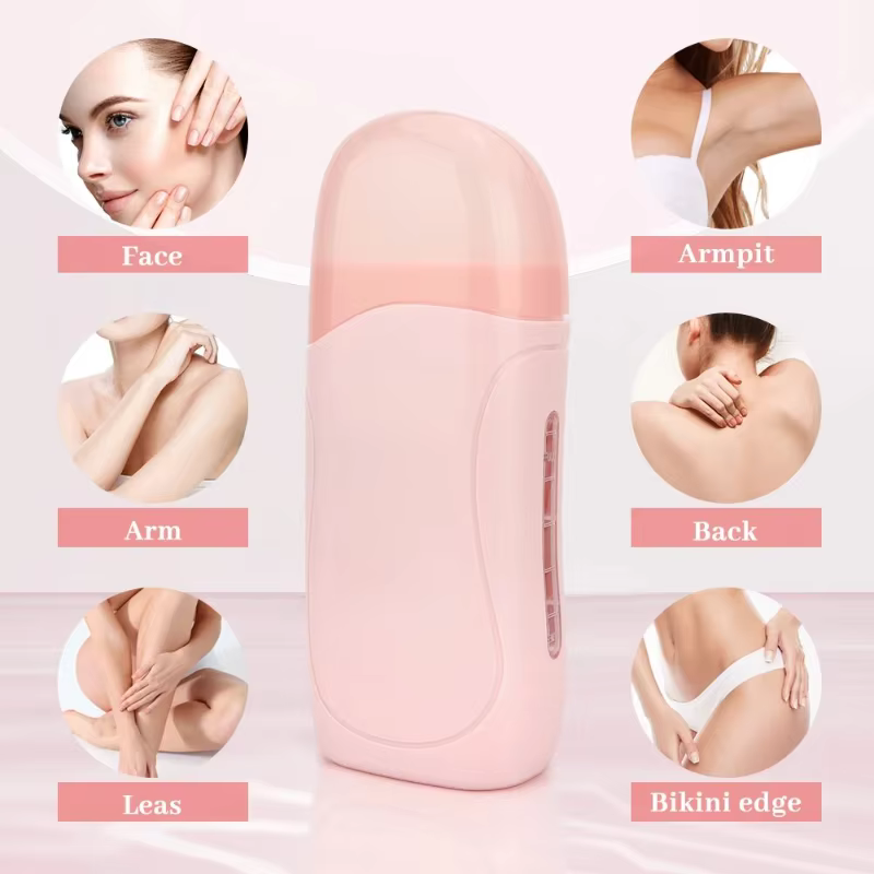 Kit de cire épilatoire-cire de bikini indolore à la rose