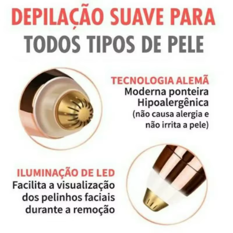 Tondeuse à sourcils, rasoir facial portable