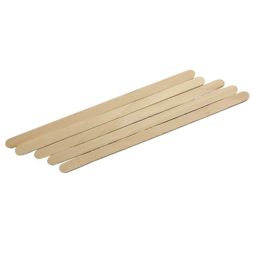 Applicateur de cire, spatules de cire en bois