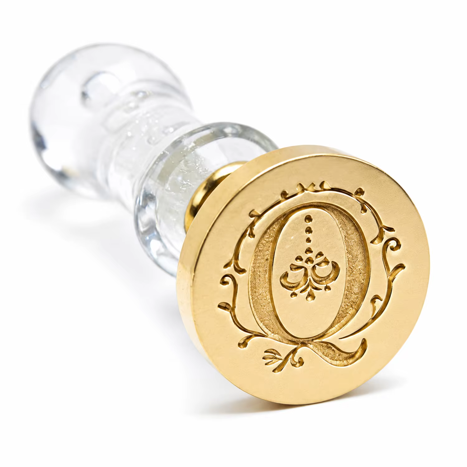 Sceau de cire à 26 lettres, tête en laiton de 25 mm avec poignée à bulles blanche, sceau de cire pour invitations de mariage, cartes d'anniversaire, enveloppes