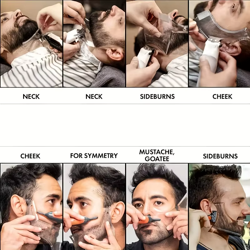 Peigne de mise en forme de barbe pour hommes