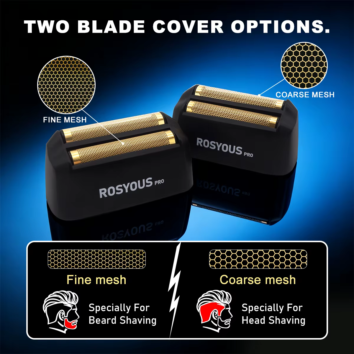 Rasoir électrique pour homme ROSYOUS RS-999W