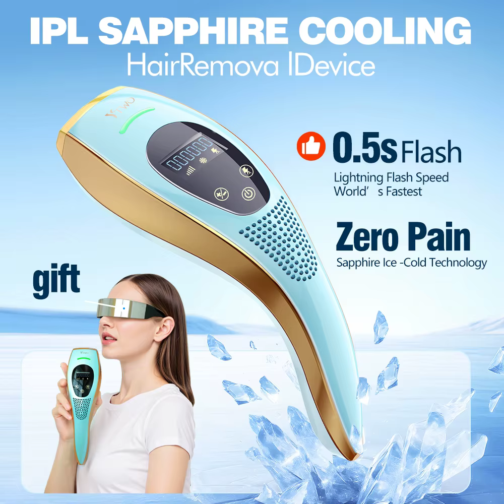Dispositif d'épilation au Laser IPL épilateur