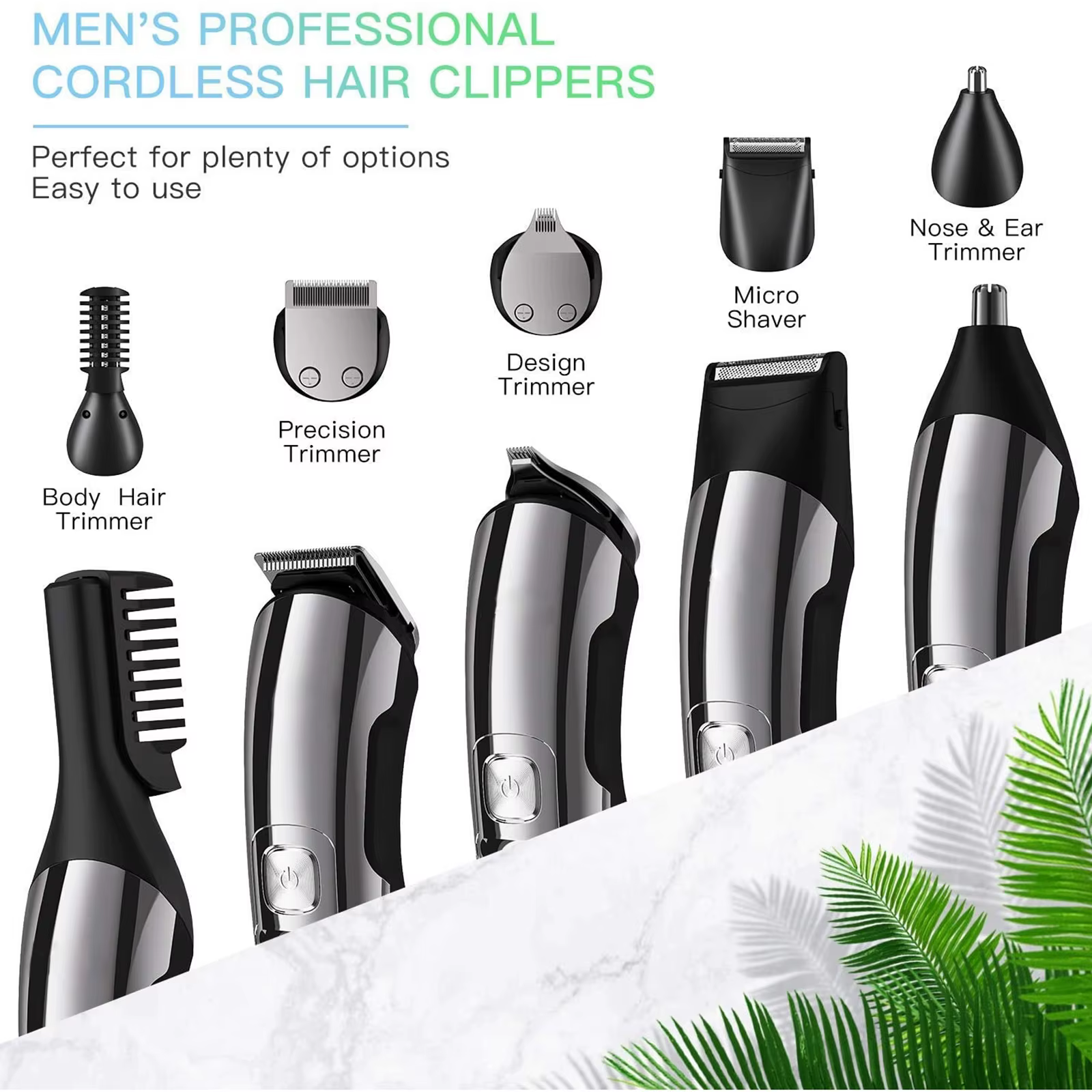 Tondeuse à cheveux tout-en-un pour hommes