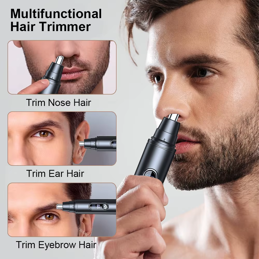 Tondeuse à poils de nez électrique rechargeable
