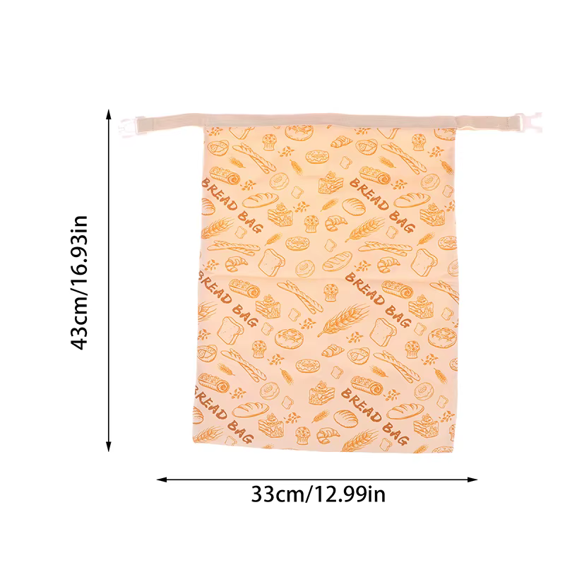 Sac à pain en lin de cire d'abeille pour pain fait maison, sacs de stockage des aliments écologiques, sacs à pain réutilisables