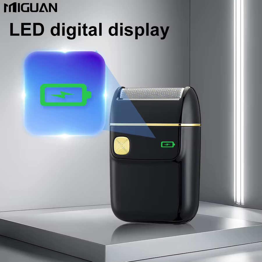 Rasoir électrique rechargeable par USB - Lames oscillantes