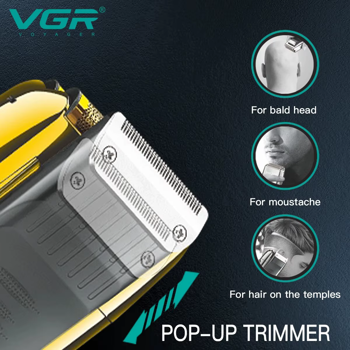 VGR Rasoirs électriques Rasoir homme électrique