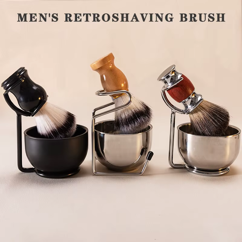 Ensemble de brosses à barbe