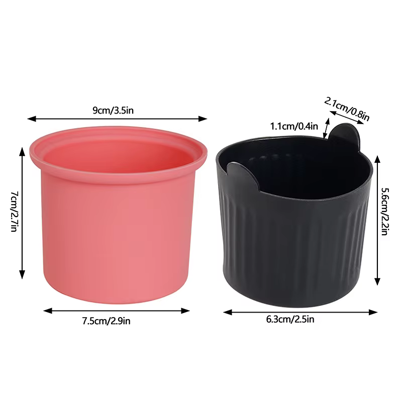 Nouveau chauffe-cire résistant à la chaleur remplacement bols en Silicone épilation cire avec bâton d'agitation poêle