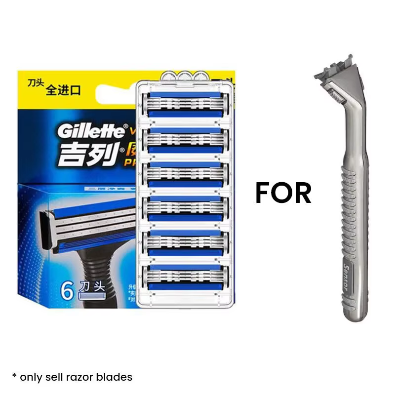 Gillette Sensor Excel – recharges de lames de rasoir pour hommes Vector3