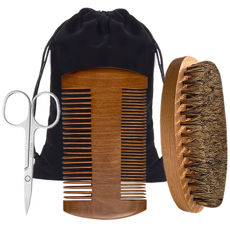 Kit de toilettage de barbe pour homme