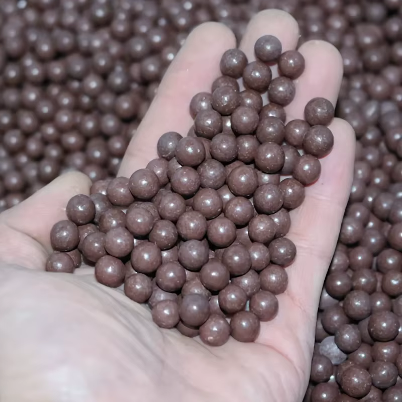 500 boules d'argile brunes, boules d'argile de 8 millimètres, lance-pierre avec boules d'argile, adaptées à la chasse et au tir en plein air - ClayPencil S